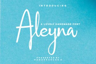 Aleyna: A Premium Handwritten Font for Elegant Branding
