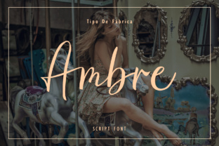 Ambre Script: A Hand Lettering Font for Branding