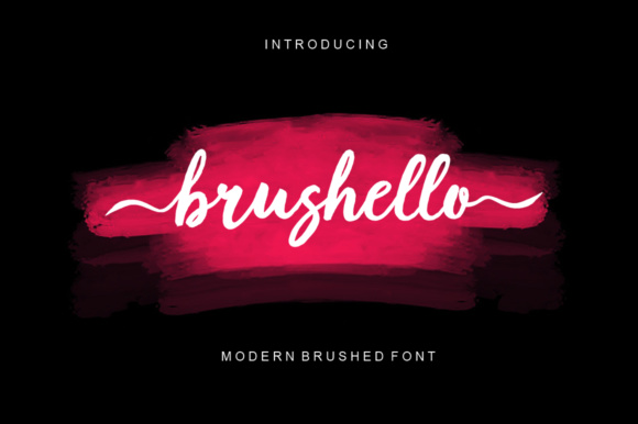 Brushello Font Review: A Textured Handmade Script