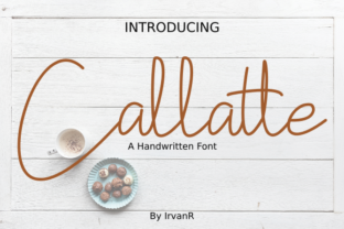 Callatte: The Handwritten Script Font for Creative Makers