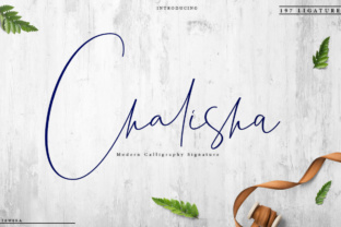 Chalisha: Elegant Signature Font for Modern Web Design