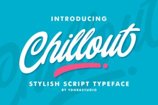 Chillout: A Bold Hand-Lettered Script Font for Branding