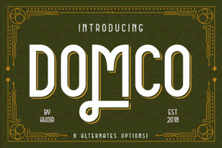 Domco Font: A Modern Sans Serif for Web Design