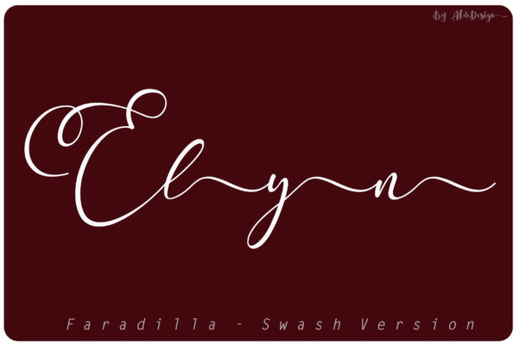 Faradilla Script Font: Elevating Your Small Business Brand
