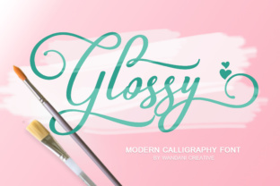 Glossy Script Font for Charming Small Business Branding