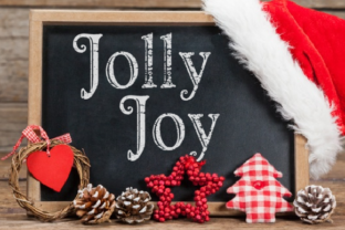 Jolly Joy: A Vintage Script Font for Editorial Holiday Design