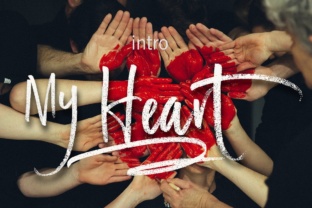 My Heart Trio: A Handmade Script Font for Creative Sellers