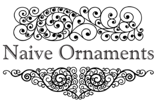 Naive Ornaments Font: Colorful Dingbats for Design Projects