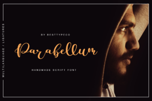 Parabellum: A Handmade Calligraphy Font for Content Creators