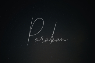 Parakan Script: Handmade Luxury Font for Websites
