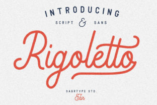 Rigoletto Script: A Playful Monoline Typeface for Web Projects