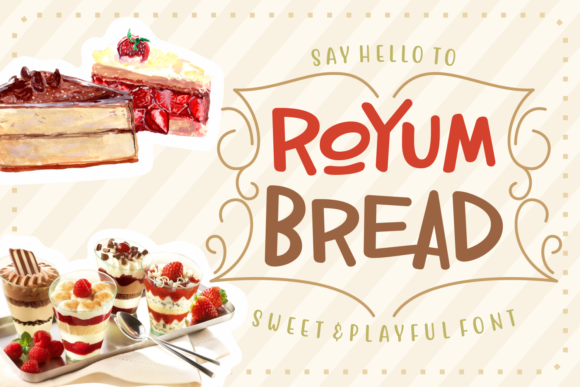 Royum Bread Font: A Sweet Script for Playful Digital Designs