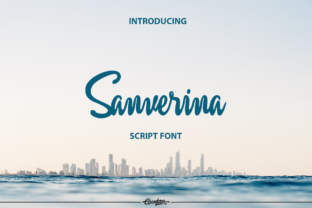 Sanverina: A Modern Script Font for Digital Branding