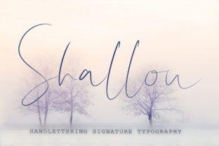Shallou Script: Elegant Script Font for Feminine Branding
