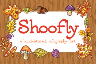Shoofly Font for Handmade Labels and Creative Product Design
