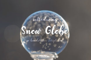 The Snow Globe Font: A Fun, Playful Handwritten Script